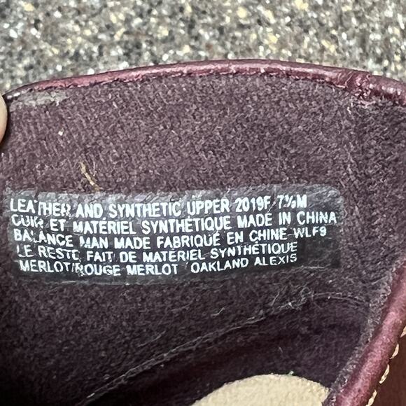 Earth Origins Merlot Leather Ankle Boots Heeled Womens 7.5M Comfort Casual Shoes - Picture 11 of 11